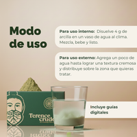 Arcilla Verde Francesa - con Guía de Uso incluida (Virtual)