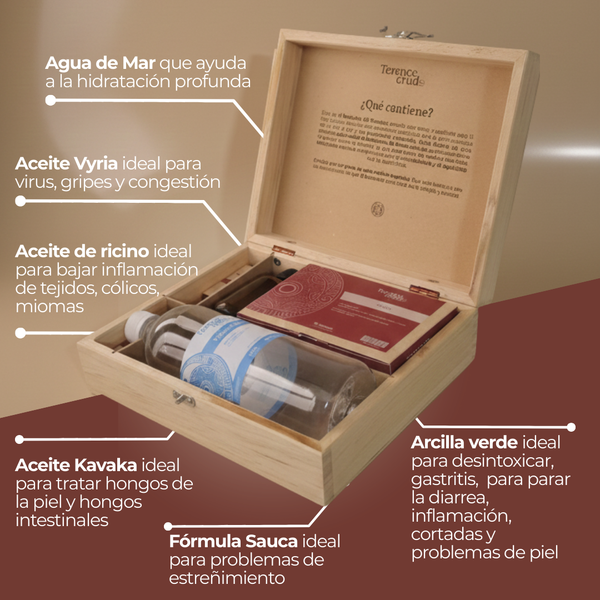 Botiquín Terence Crudo